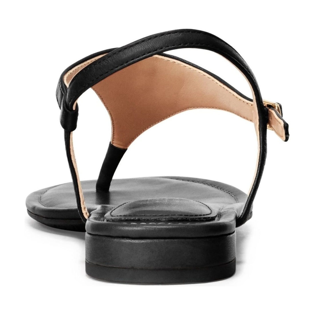 Lauren Ralph Lauren womens black casual open ellington-sandals | Vilbury London