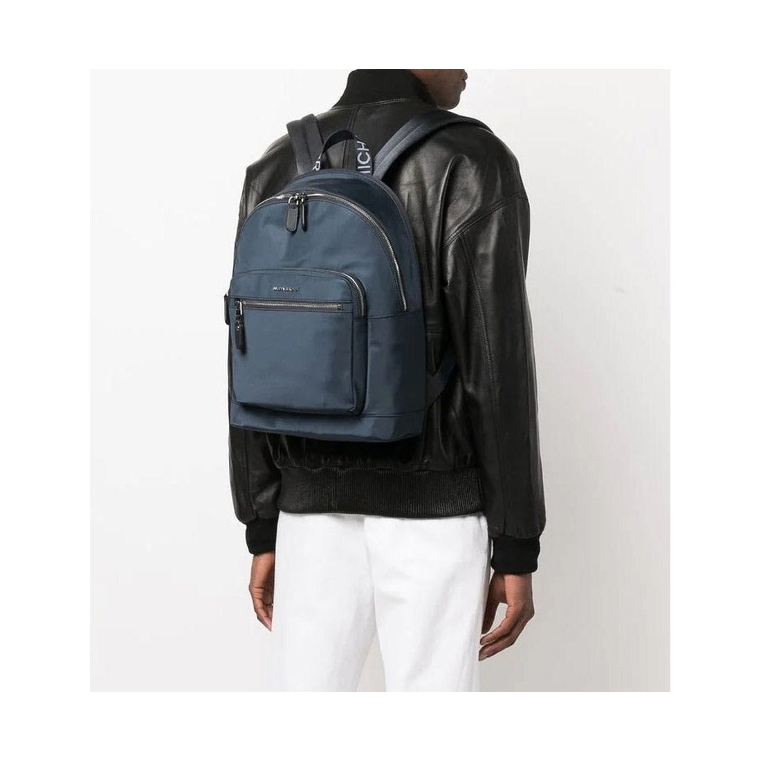 Michael Kors mens Navy commuter backpack | Vilbury London