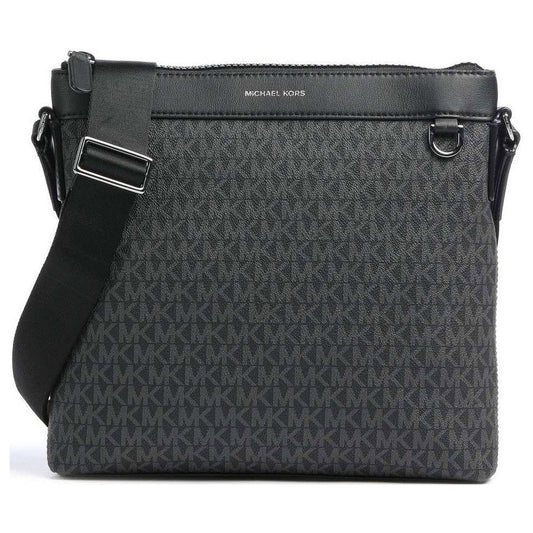 Michael Kors mens Black crossbody bag | Vilbury London