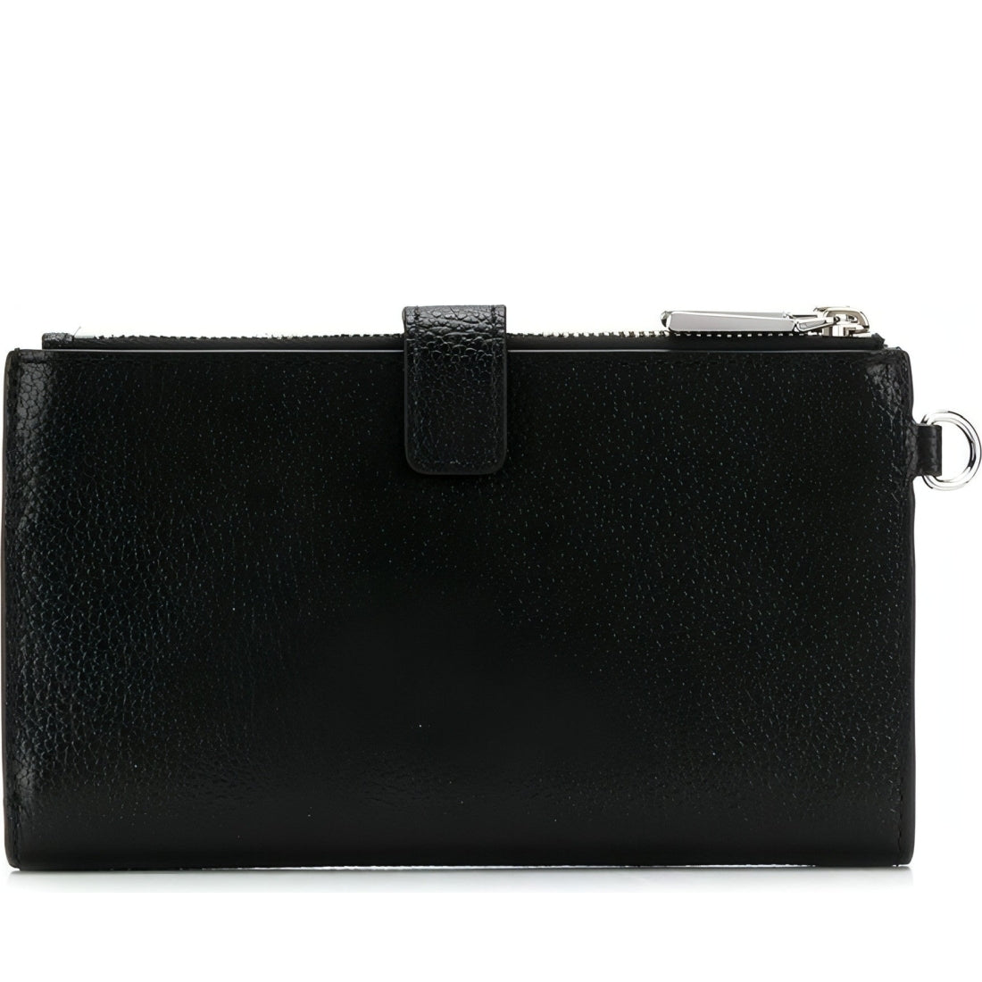 Michael Kors womens black adele pebbled leather smartphone wallet | Vilbury London