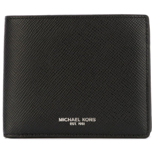 Michael Kors mens Black billfold coin wallet | Vilbury London
