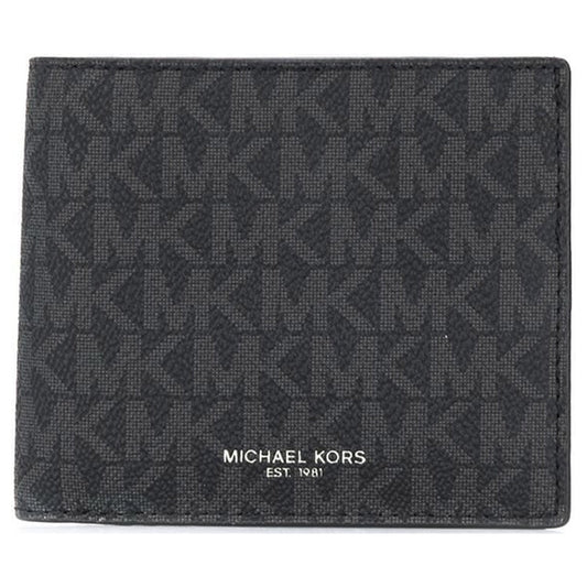 Michael Kors mens Black billfold wallet | Vilbury London