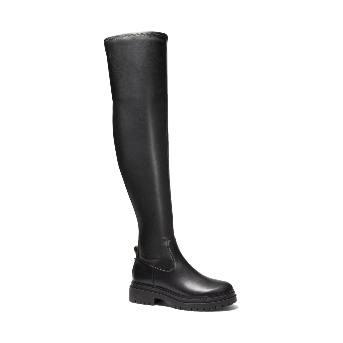 Michael Kors womens Black cyrus otk boot | Vilbury London