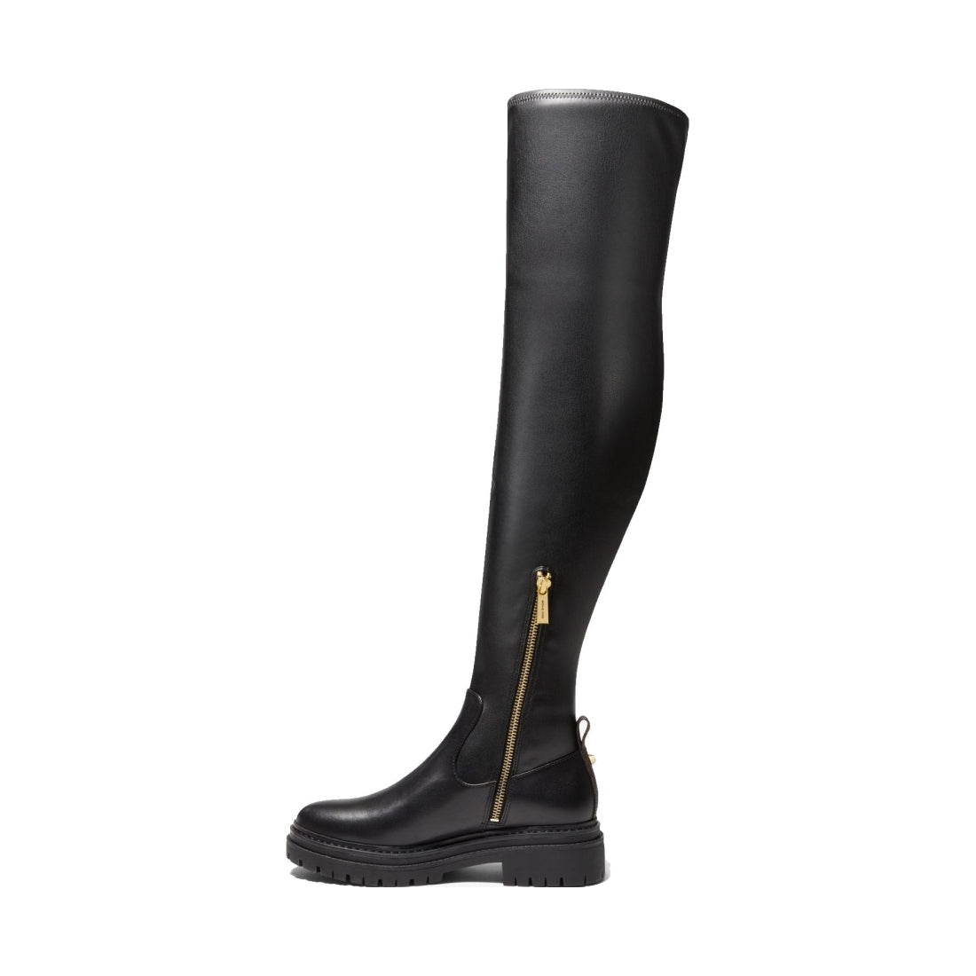 Michael Kors womens Black cyrus otk boot | Vilbury London