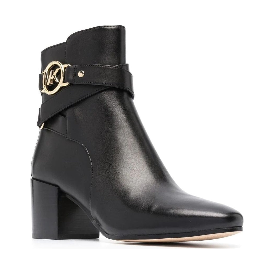 Michael Kors womens Black rory mid bootie | Vilbury London