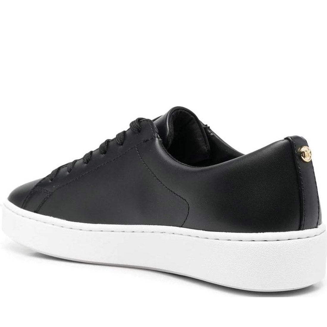 Michael Kors womens Black keaton lace up trainers | Vilbury London