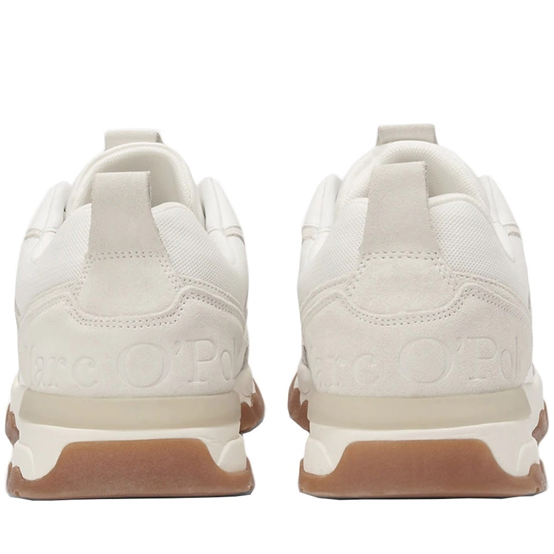 Marc O'Polo Mens White White peter shoes | Vilbury London