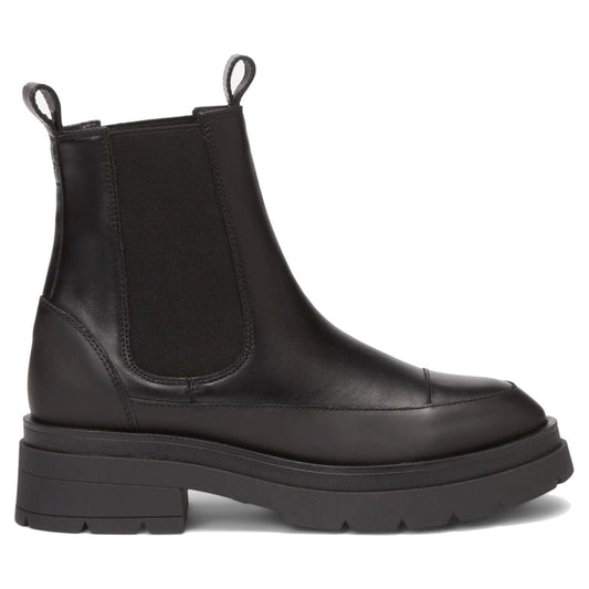 Marc O'Polo womens black casual closed booties | Vilbury London