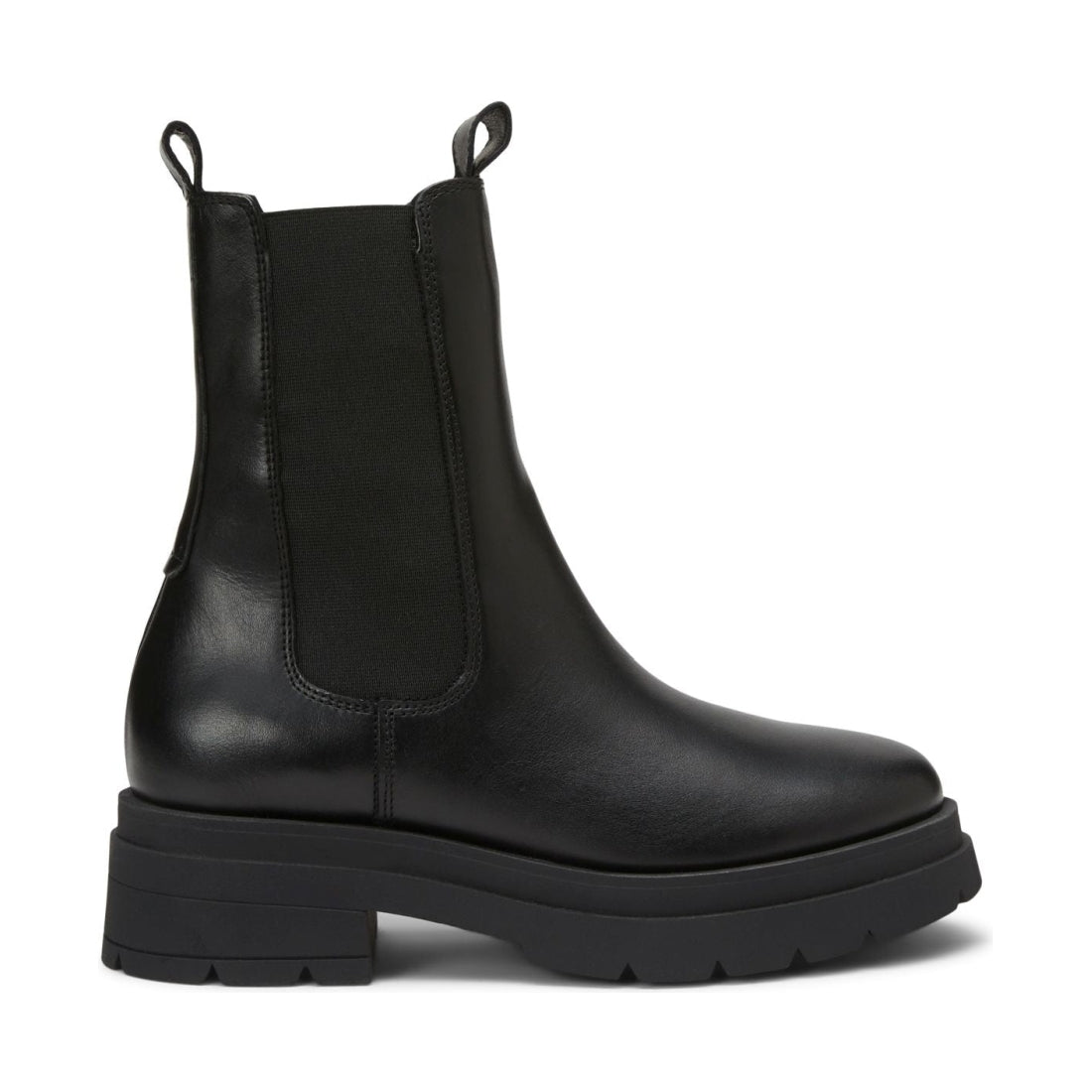 Marc O'Polo womens black casual closed booties | Vilbury London