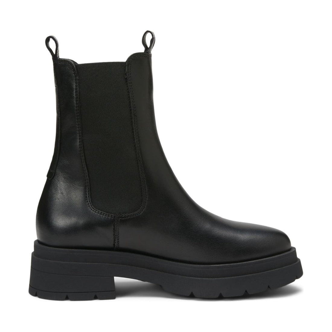 Marc O'Polo womens black casual closed booties | Vilbury London