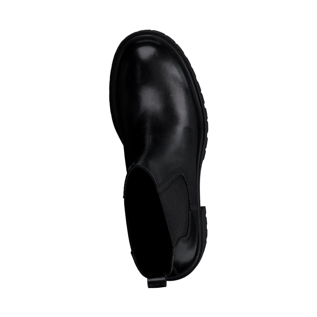 s.Oliver womens black casual closed booties | Vilbury London