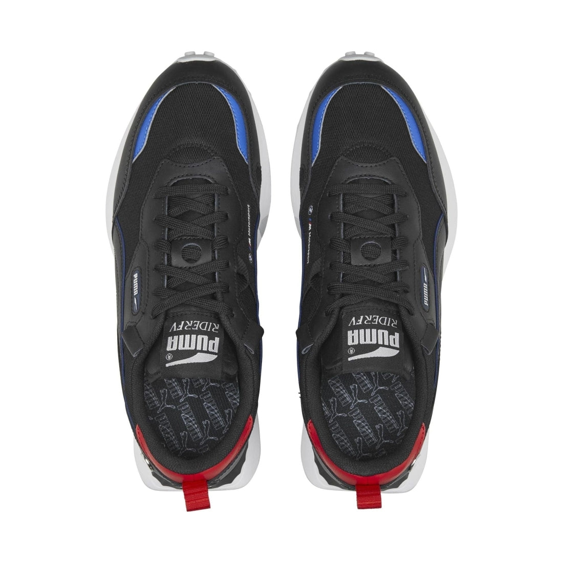 Puma mens black bmw rider fv sport shoe | Vilbury London