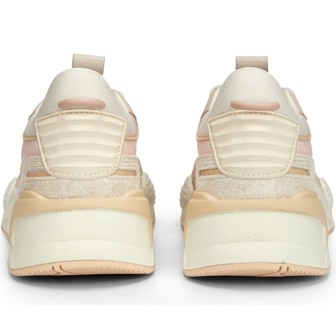 Puma womens rose powder rs-x thrifted sport shoe | Vilbury London