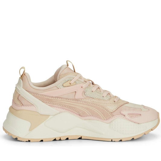 Puma womens rose dust pristine rs-x efekt sport shoe | Vilbury London