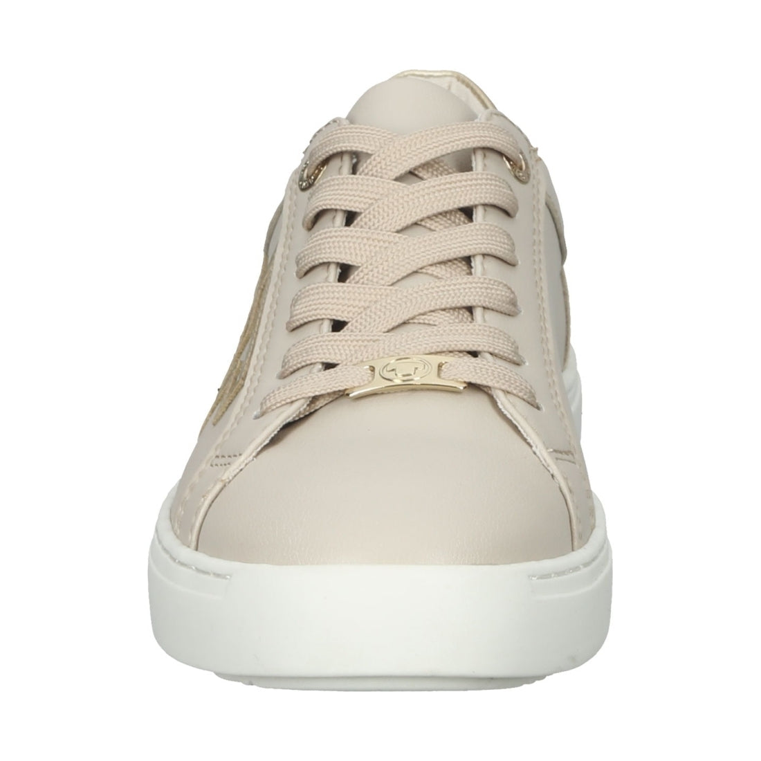 Tom Tailor Womens beige casual closed shoes | Vilbury London