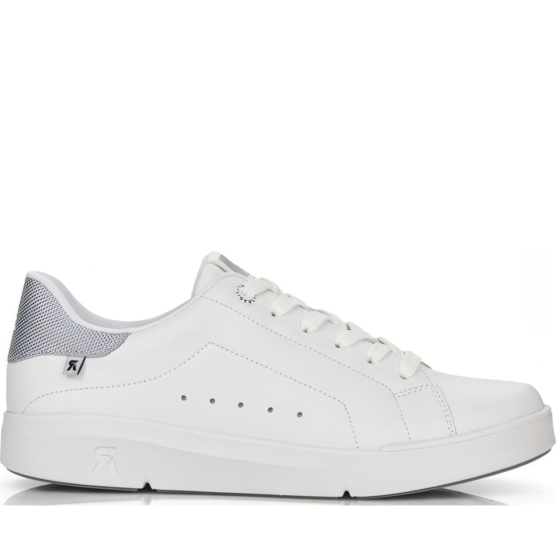 Rieker womens white casual closed sport shoe | Vilbury London