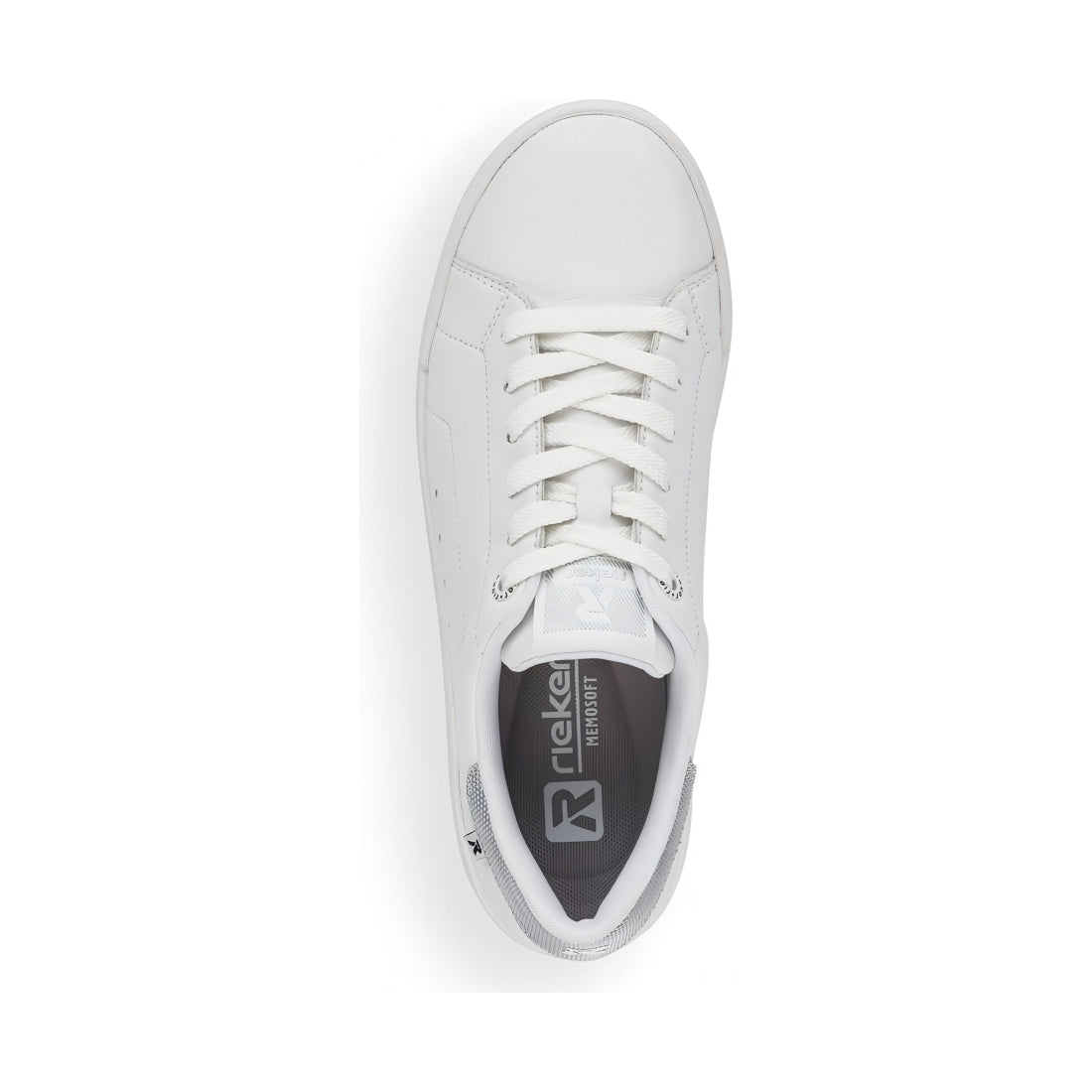 Rieker womens white casual closed sport shoe | Vilbury London