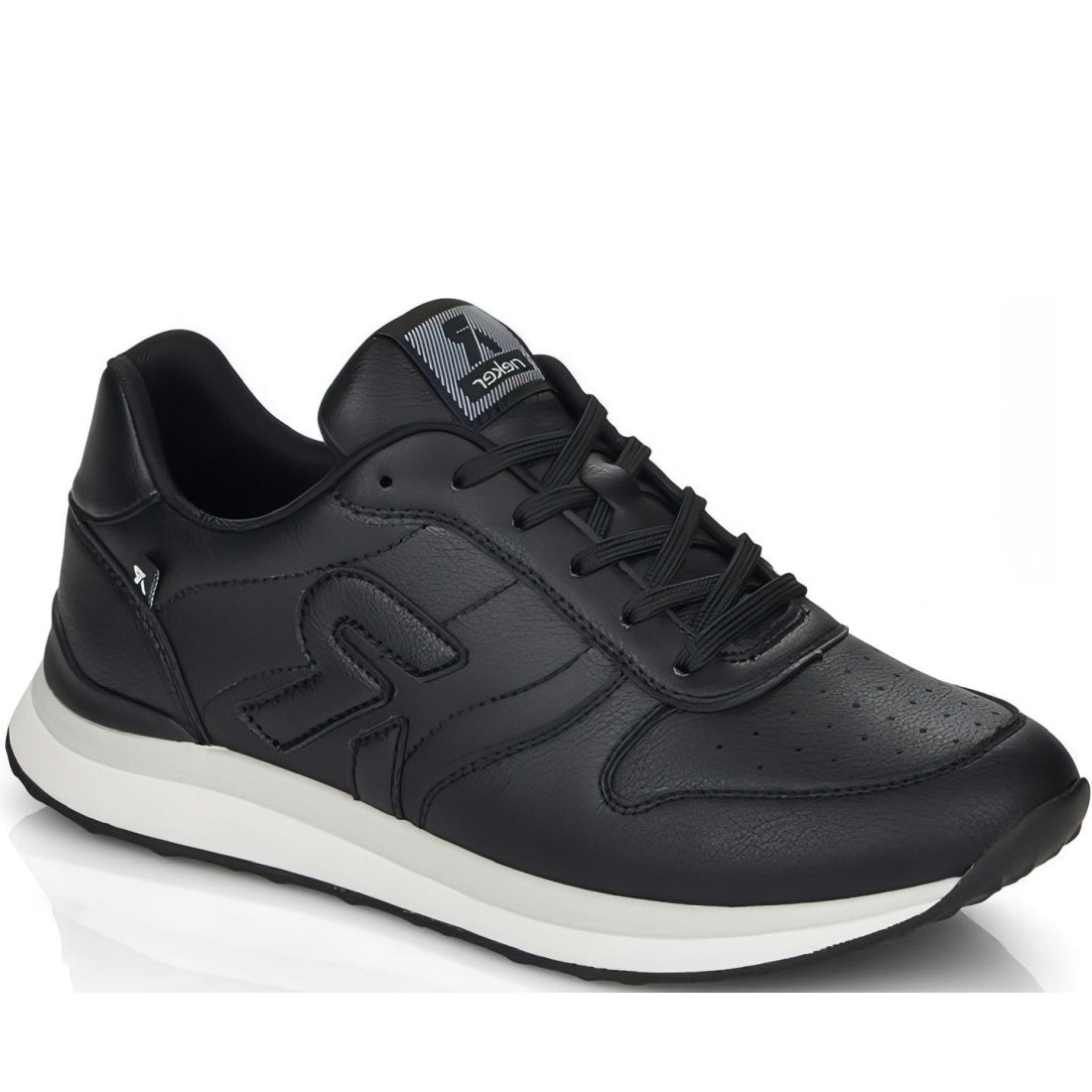 Rieker womens black casual closed sport shoe | Vilbury London