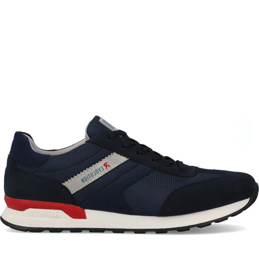 Rieker mens blue casual closed sport shoe | Vilbury London