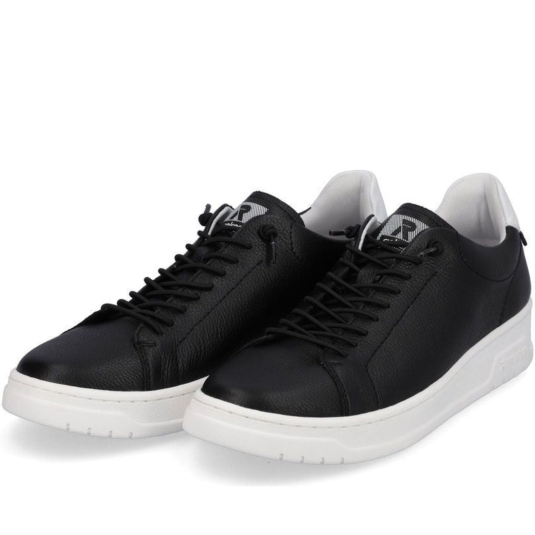 Rieker mens black casual closed sport shoe | Vilbury London