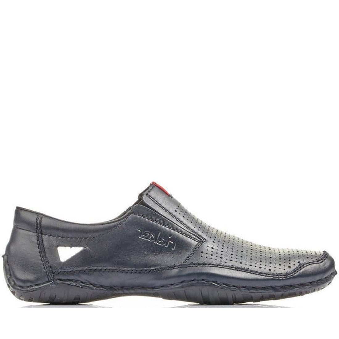 Rieker mens blue casual closed formal | Vilbury London