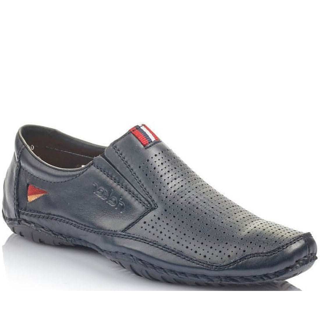 Rieker mens blue casual closed formal | Vilbury London