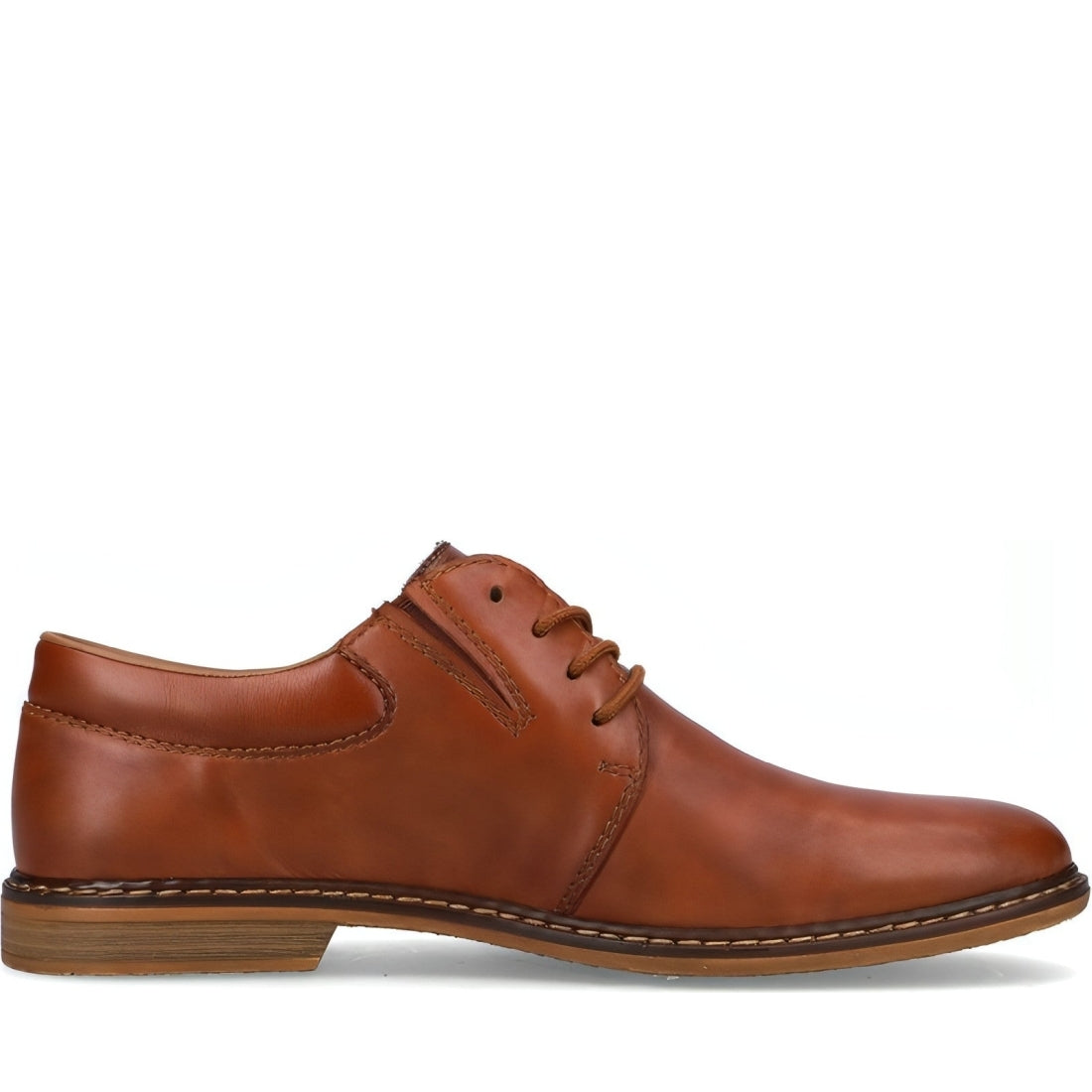 Rieker mens brown classic closed formal | Vilbury London