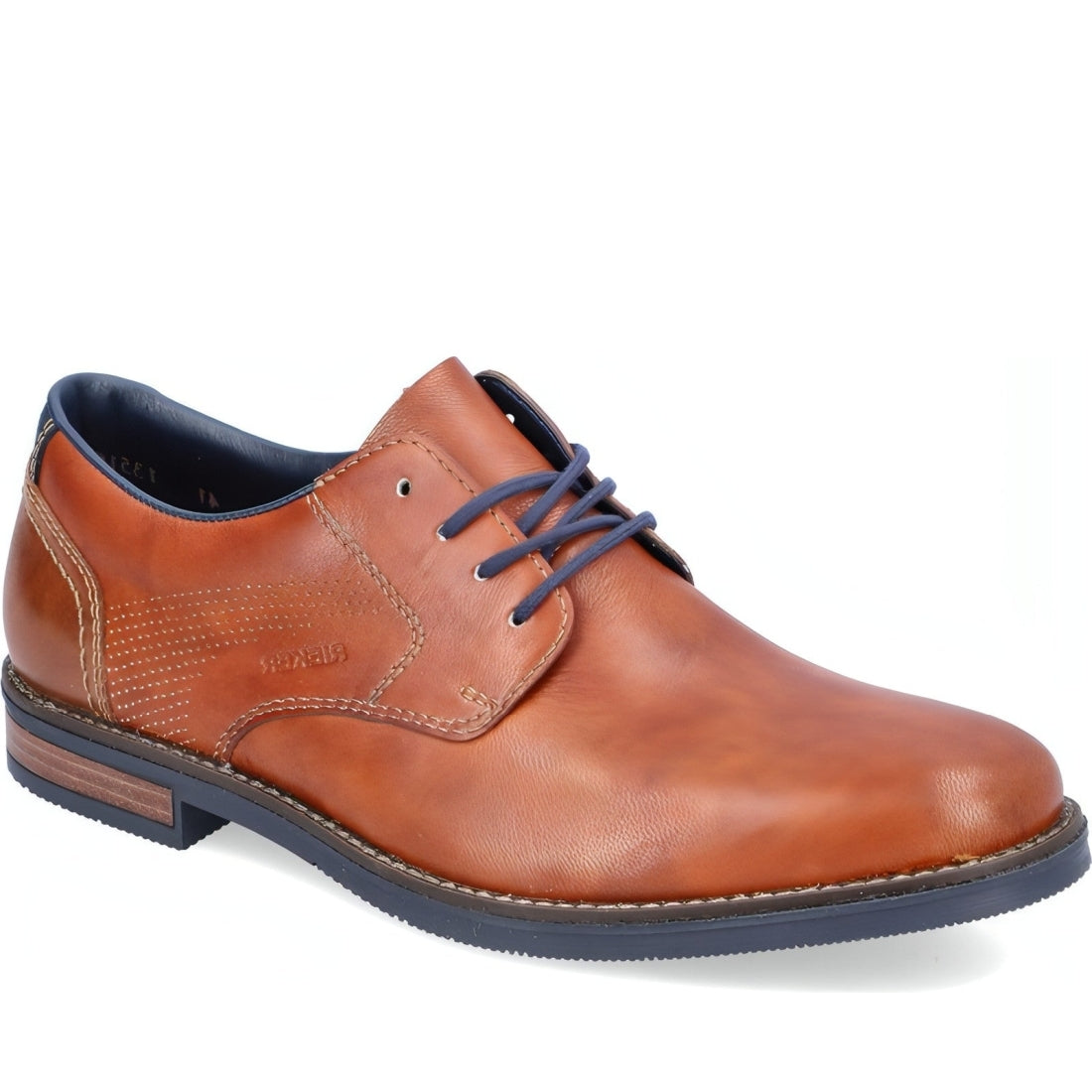 Rieker mens brown classic closed formal | Vilbury London