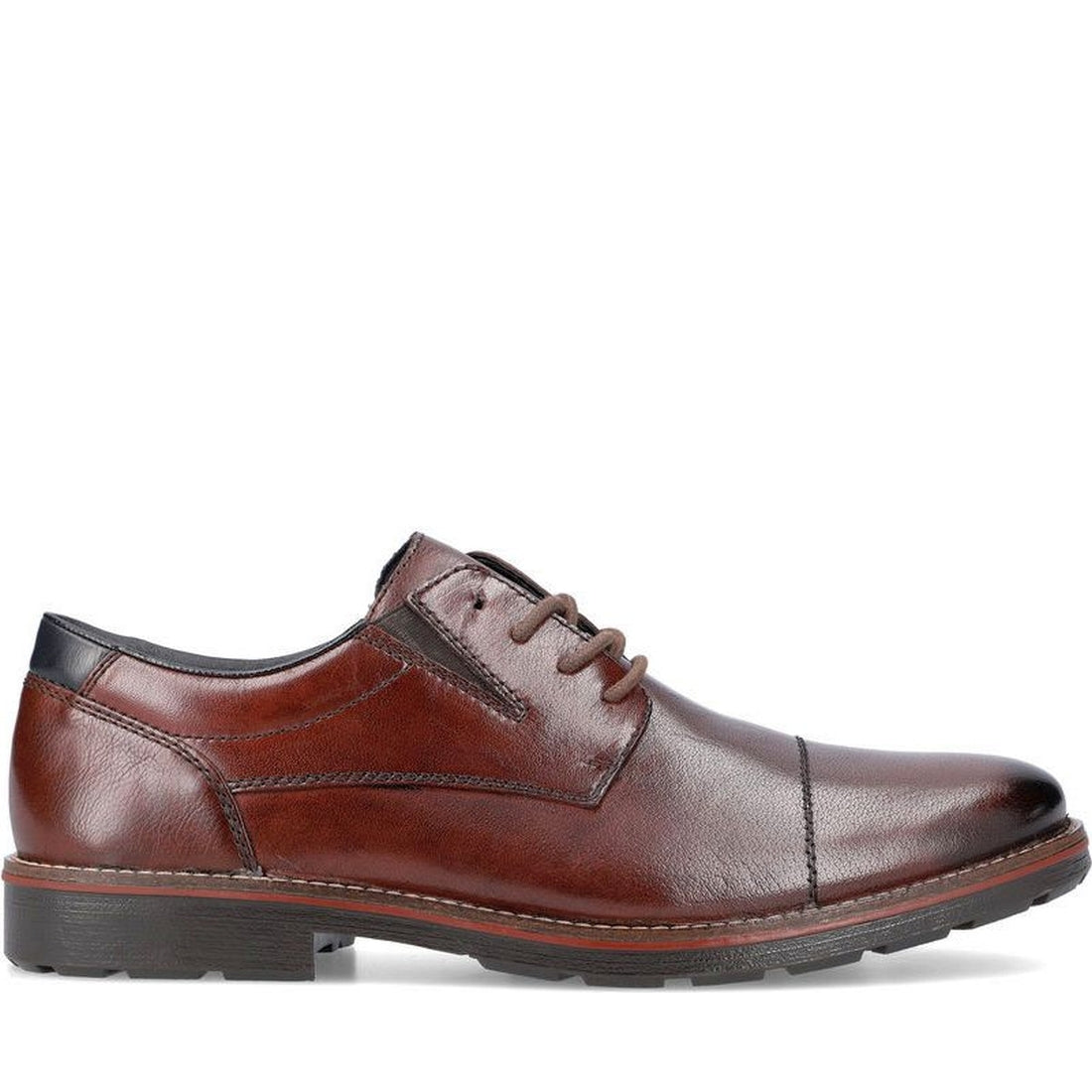 Rieker mens brown classic closed formal | Vilbury London