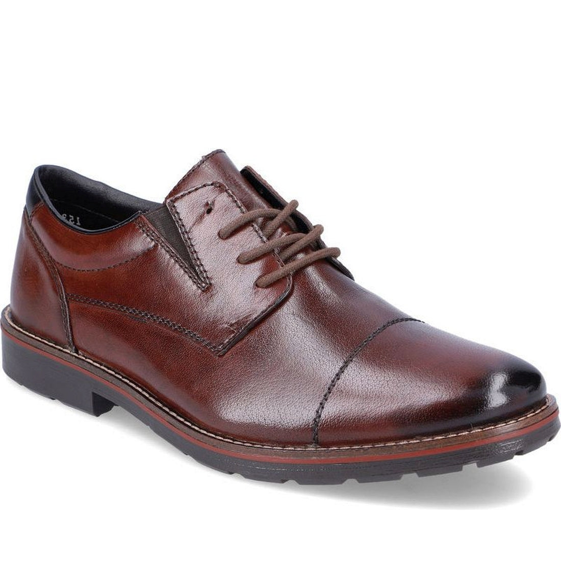 Rieker mens brown classic closed formal | Vilbury London