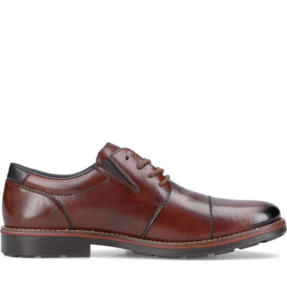 Rieker mens brown classic closed formal | Vilbury London