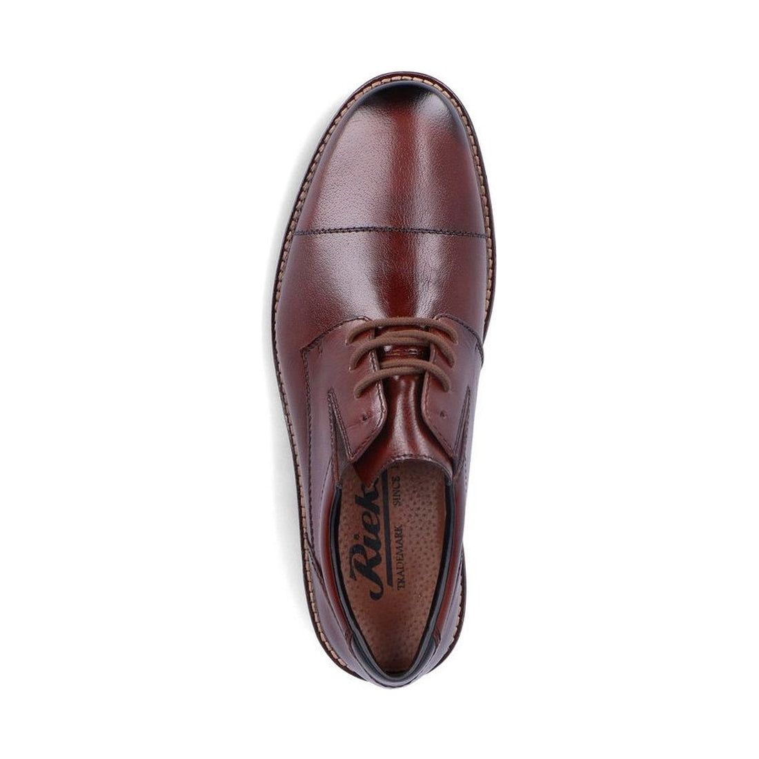 Rieker mens brown classic closed formal | Vilbury London