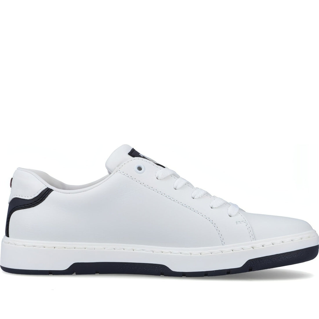 Rieker mens white casual closed sport shoe | Vilbury London