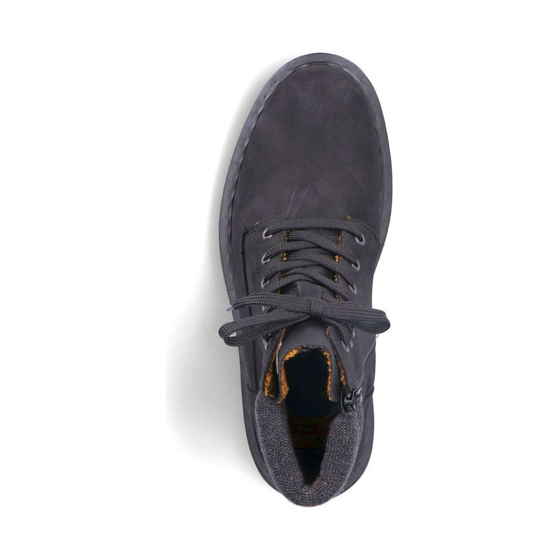 Rieker mens black casual closed booties | Vilbury London