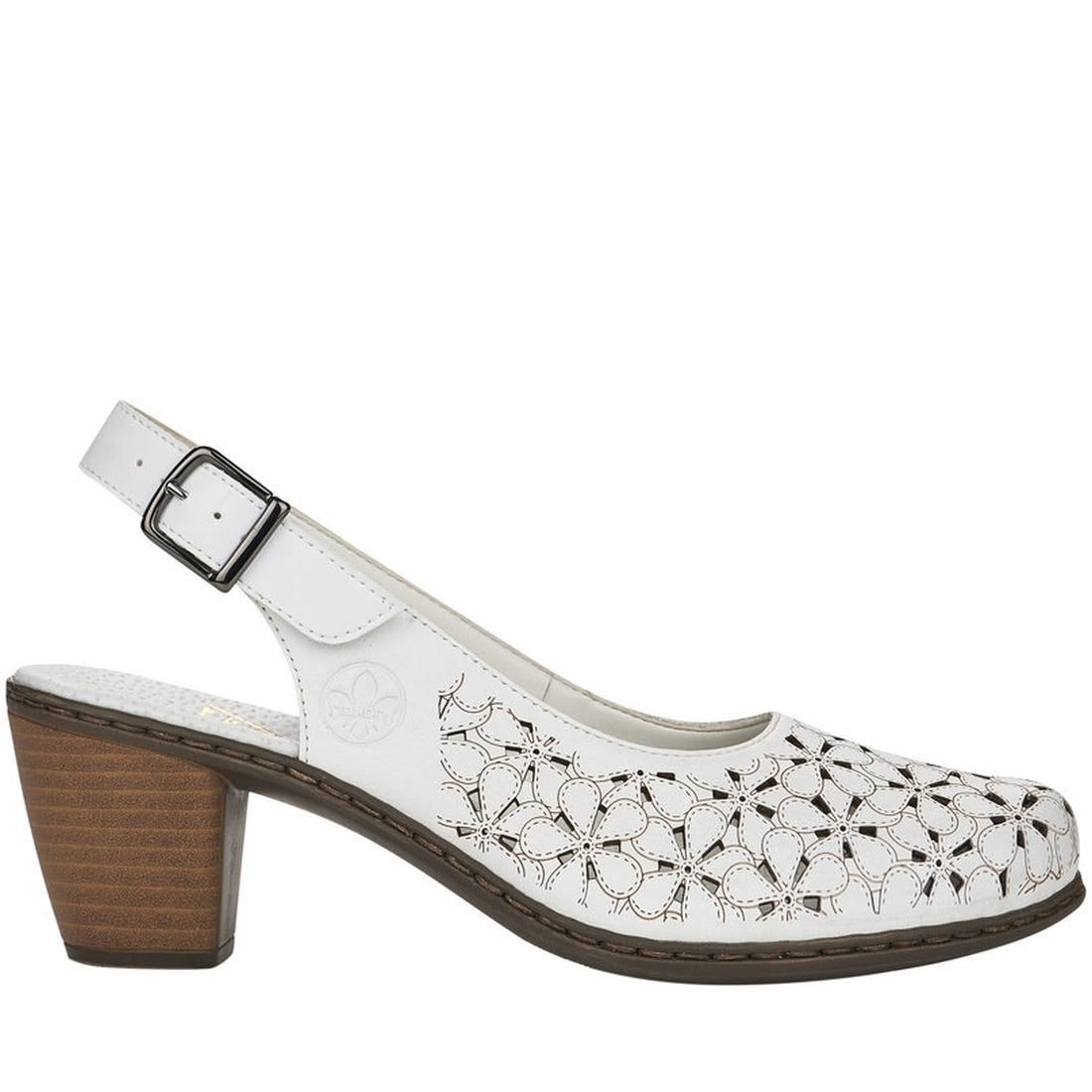 Rieker Womens hartweiss casual part-open sandals | Vilbury London