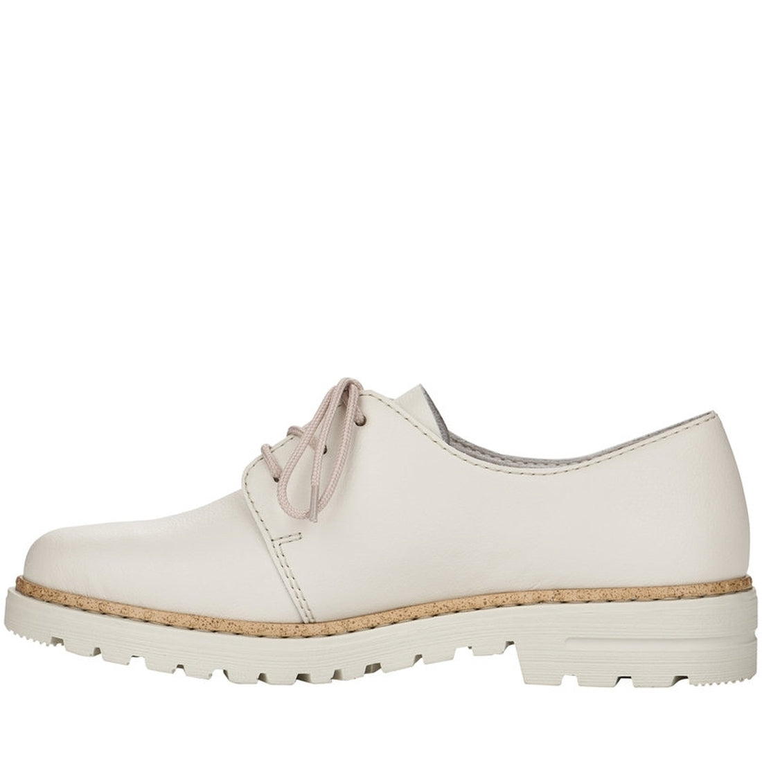 Rieker Womens offwhite casual closed shoes | Vilbury London