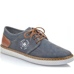 Rieker mens blue casual closed sport shoe | Vilbury London