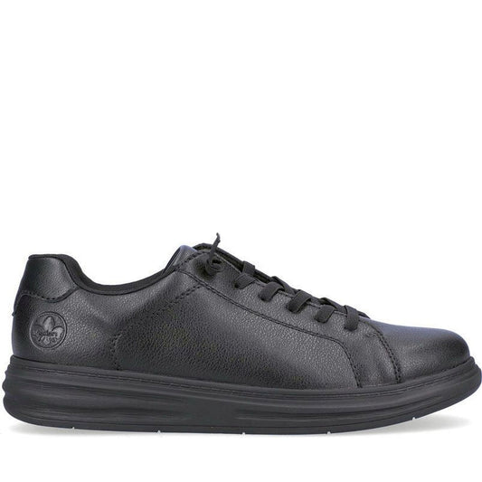 Rieker mens Black sport shoe | Vilbury London