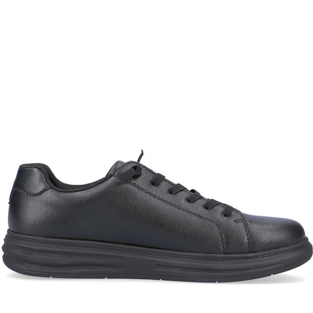 Rieker mens Black sport shoe | Vilbury London