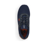 Rieker mens blue casual closed sport shoe | Vilbury London