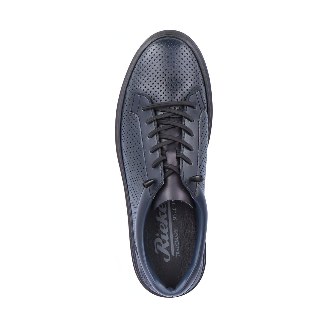 Rieker mens blue casual closed sport shoe | Vilbury London