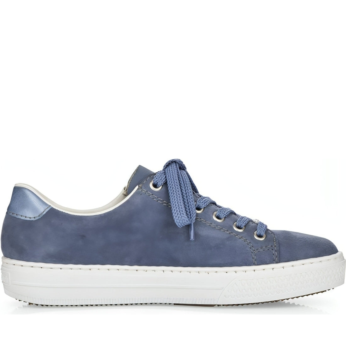 Rieker womens blue casual closed sport shoe | Vilbury London