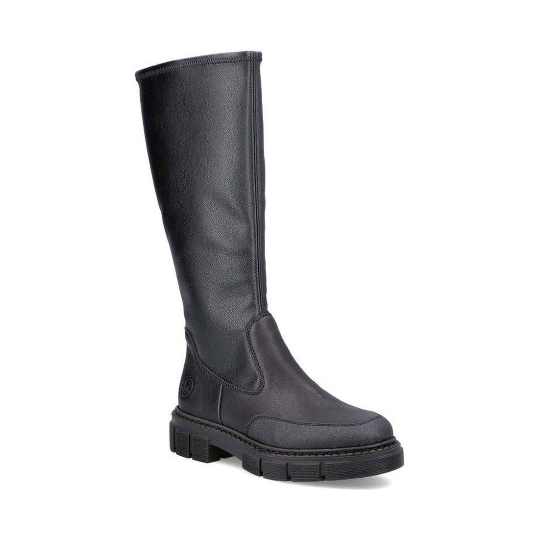 Rieker womens black casual closed boots | Vilbury London