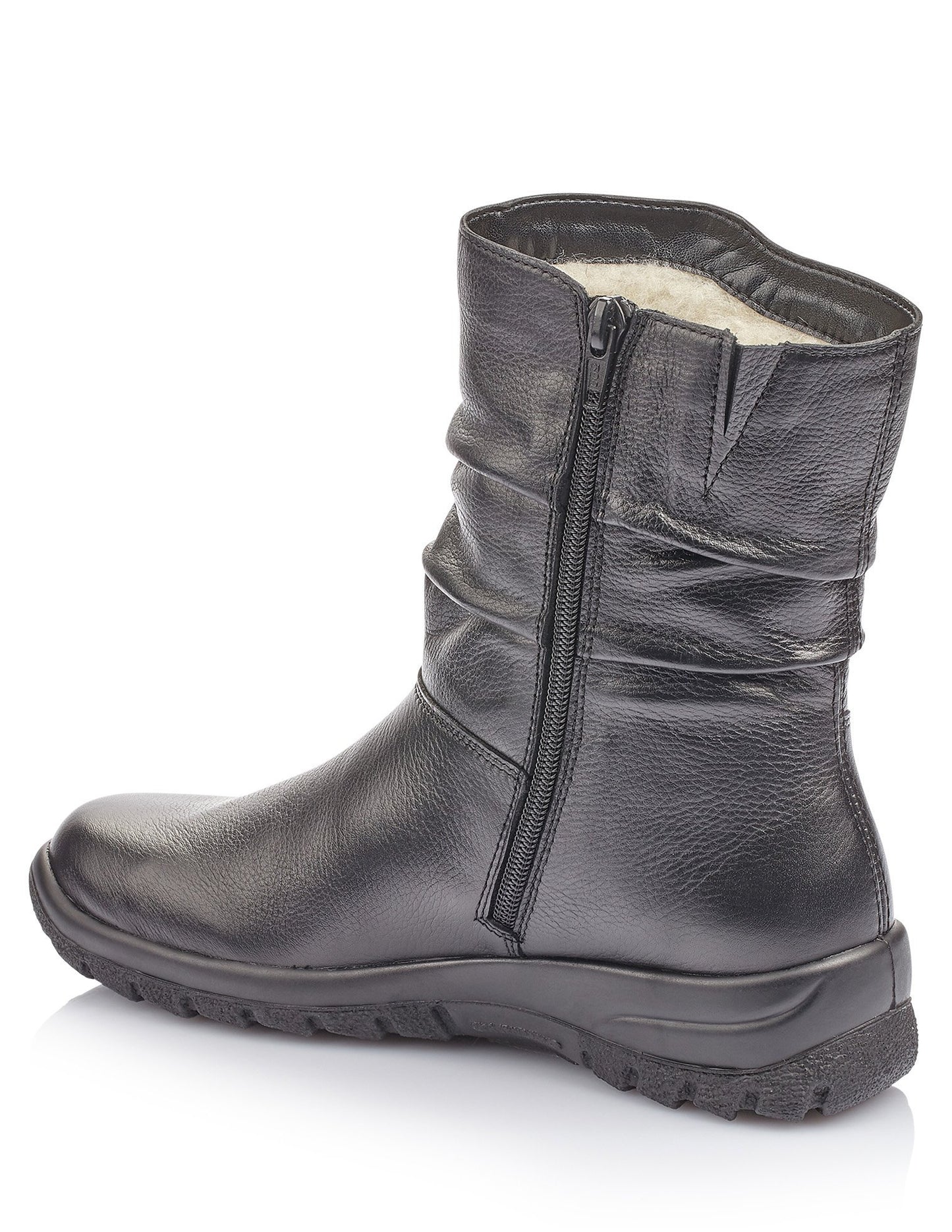 Rieker Womens Mason Black Ankle Boots Z7193-00 | Vilbury London