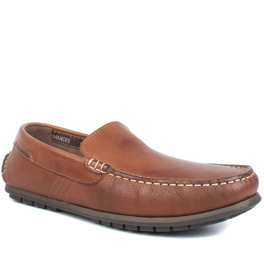 Salamander Mens Brown carlos mocassins | Vilbury London