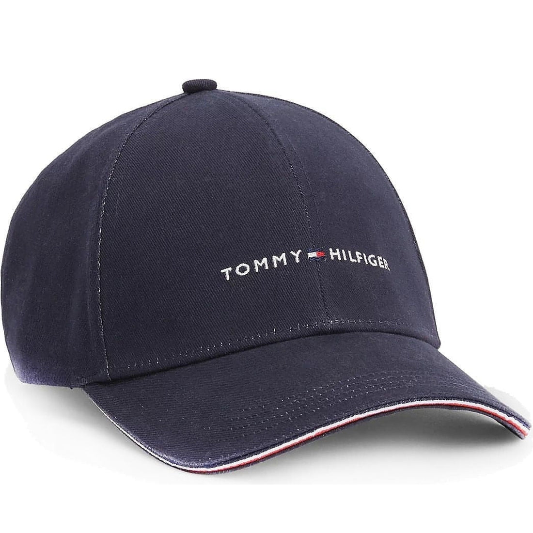 Tommy Hilfiger mens space blue th corporate cap | Vilbury London