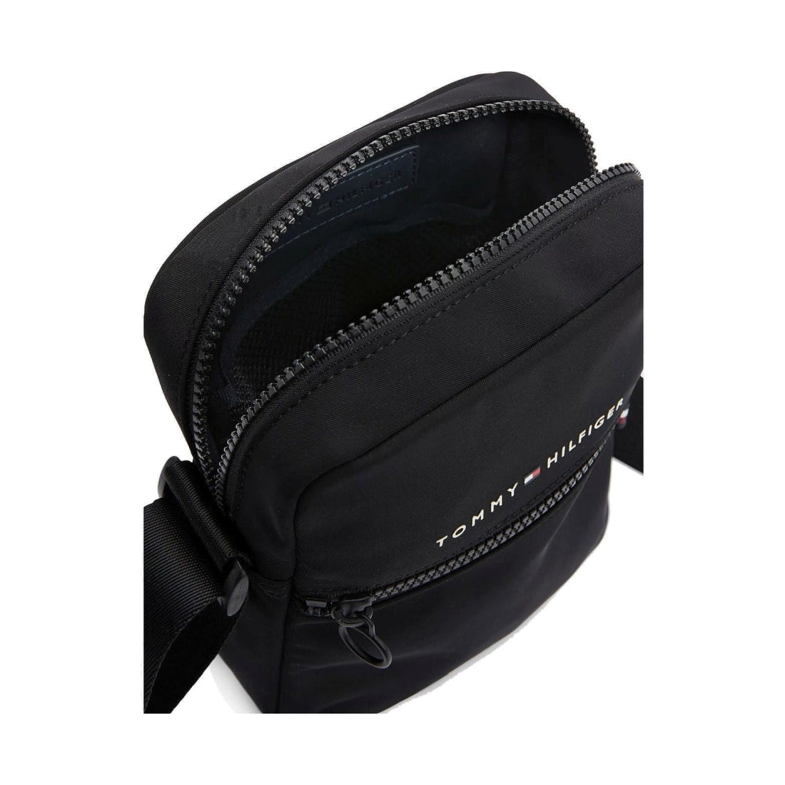 Tommy Hilfiger mens black th horizon reporter | Vilbury London