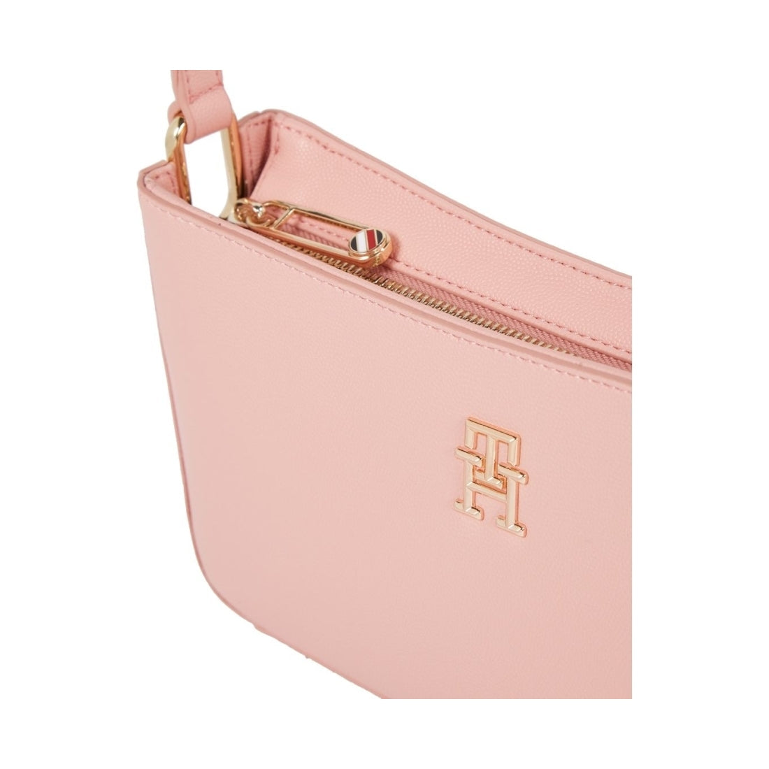 Tommy Hilfiger womens soothing pink timeless shoulder bag | Vilbury London