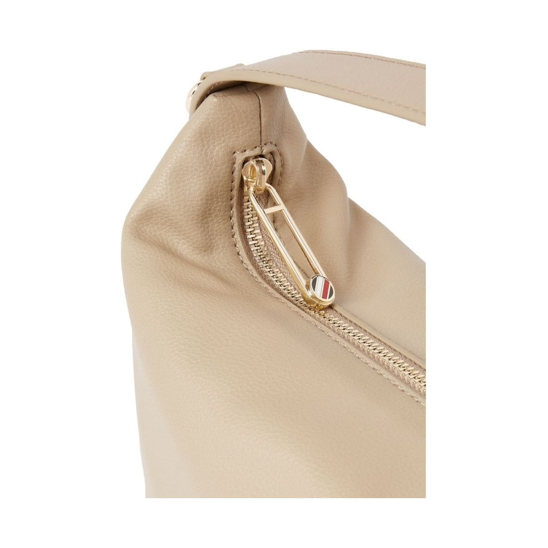 Tommy Hilfiger womens beige casual shoulder bag | Vilbury London