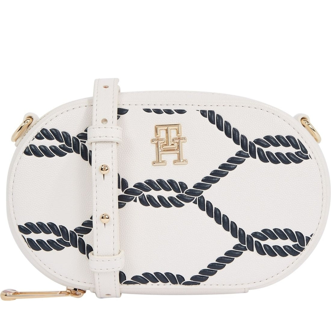 Tommy Hilfiger womens weathered white timeless camera bag | Vilbury London